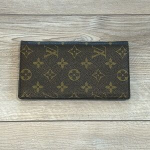Louis Vuitton monogram checkbook holder